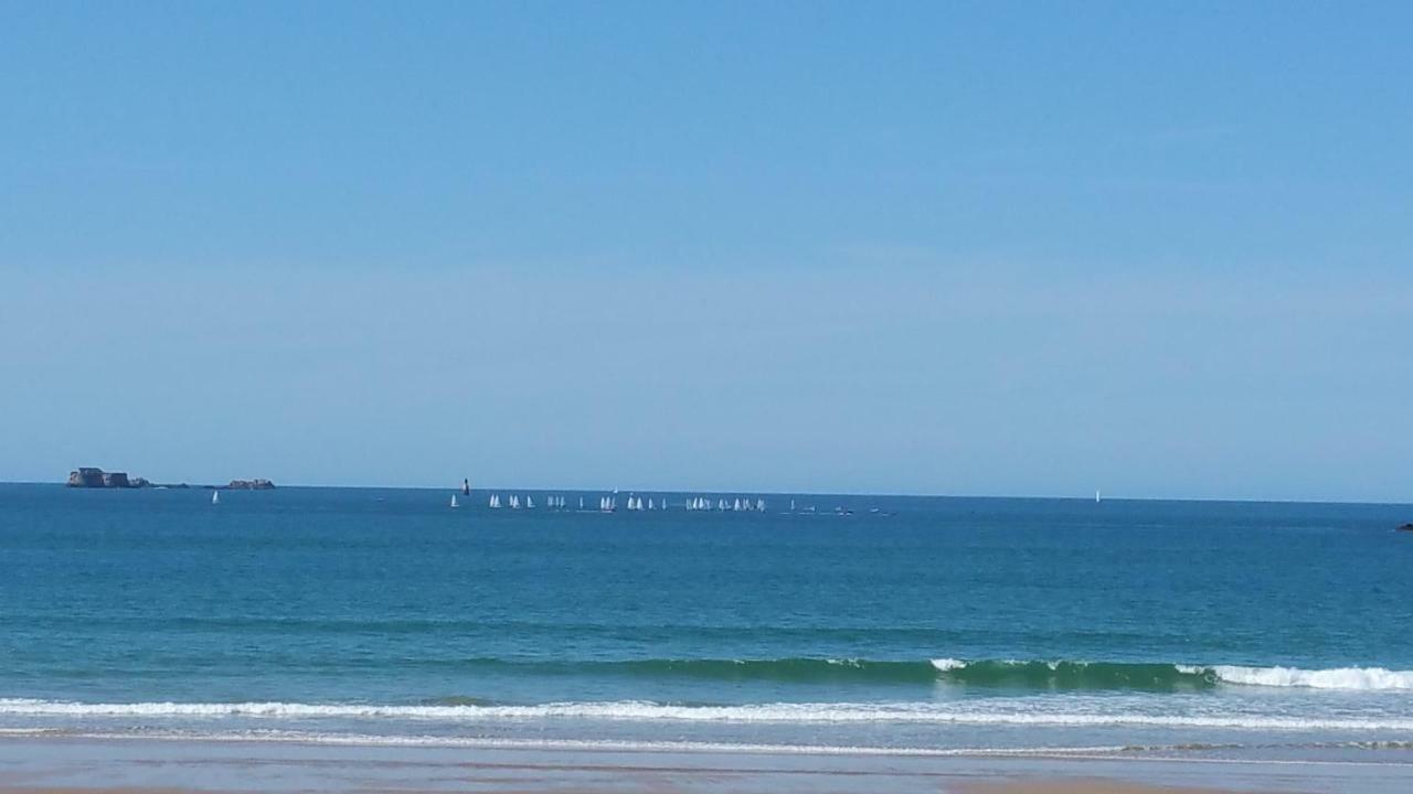 Bel Appartement St Malo Avec Jardin A 2 Pas De La Plage Sillon 생말로 외부 사진